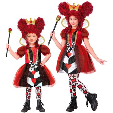 Queen of Hearts Costume for Girls