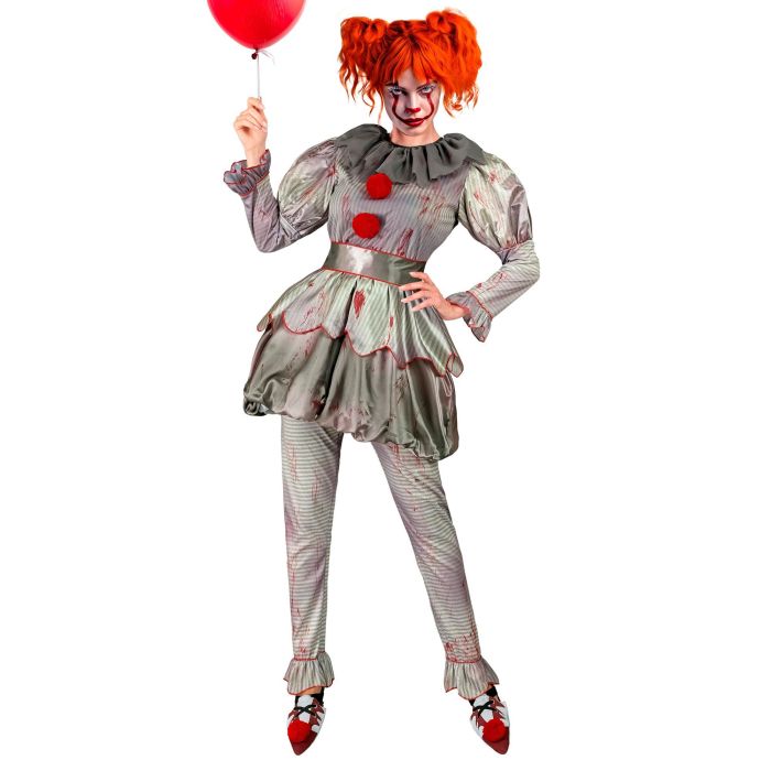 Creepy Clown Dress for Ladies