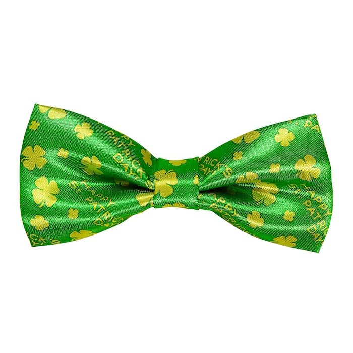 Green St. Patrick's Day Bow Tie - Adjustable
