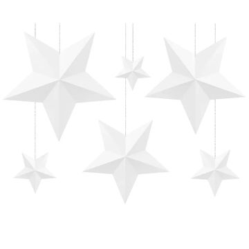 White Star Ceiling Decoration 6x