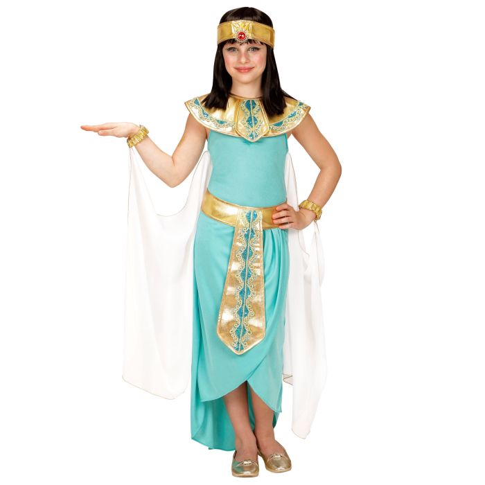 Turquoise Egyptian Queen Costume for Girls