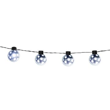 LED disco ball string lights 140 cm