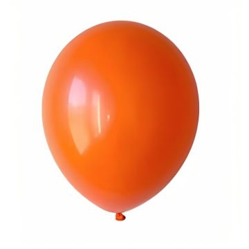 Orange balloons 22 cm 10x 