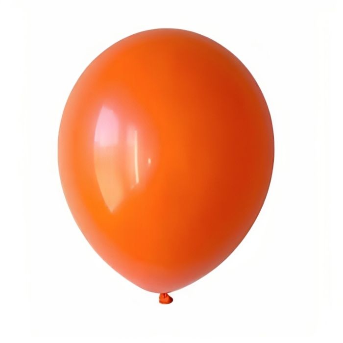 Orange balloons 22 cm 10x 