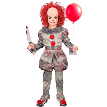 Killer clown costume for children