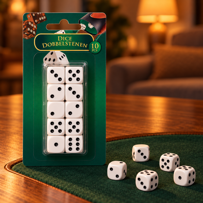 Classic Dice 16 mm 10x
