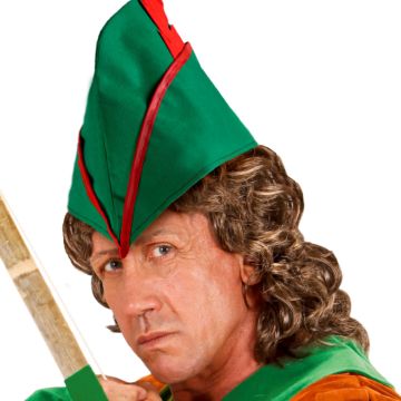 Green Robin Hood hat - onesize