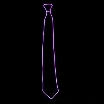 LED Tie Purple