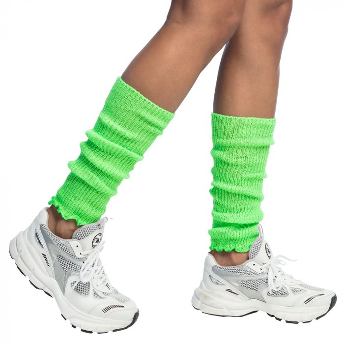 Neon Green Leg Warmers