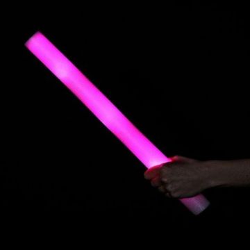 LED foam stick Pink - 47 cm