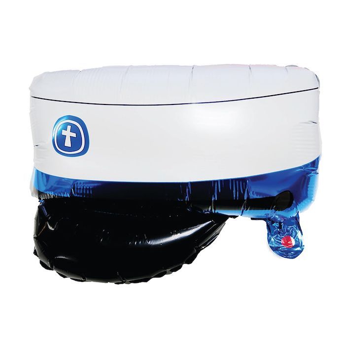 Graduation Cap Foil Balloon Blue - 39 x 53 cm 