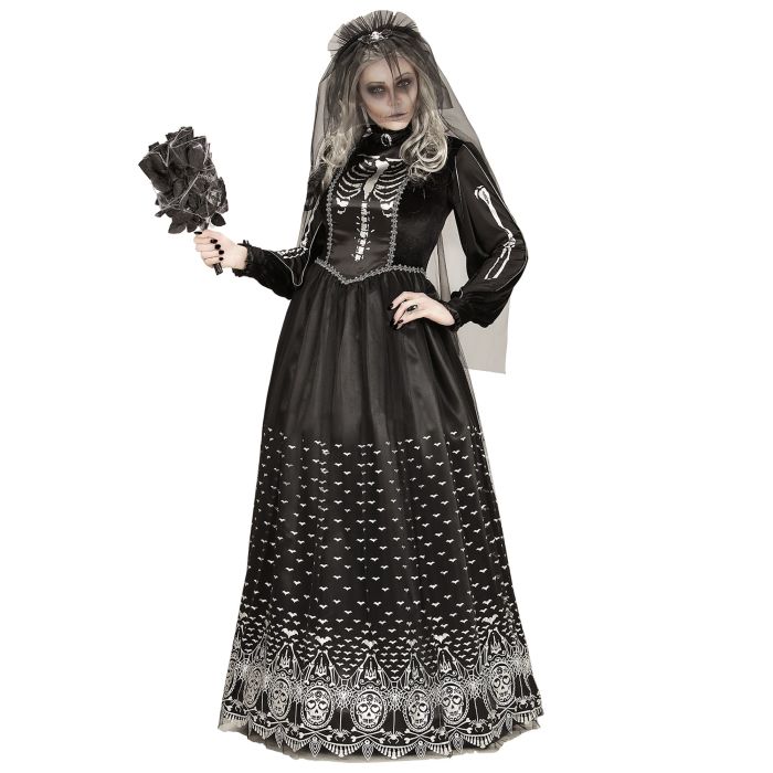 Ghost Bride Costume with Veil