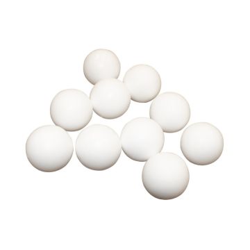 Table fold balls white 10x 