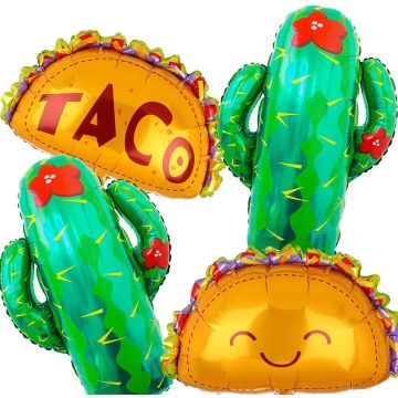 Cactus Foil Balloon 48x67 cm
