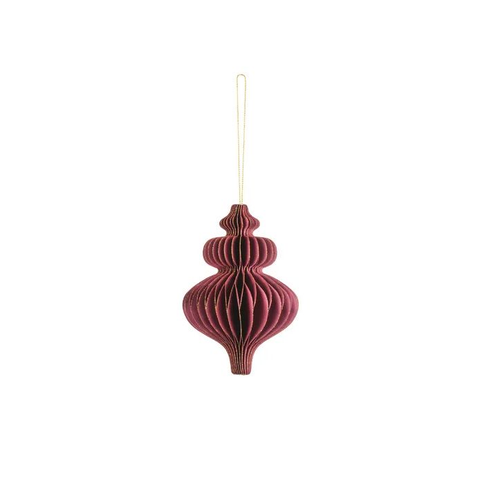 Honeycomb in Red 15x10 cm