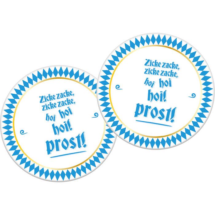 Oktoberfest Beer Coasters 6x