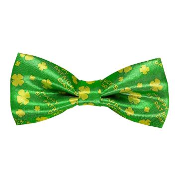 Green St. Patrick's Day Bow Tie - Adjustable