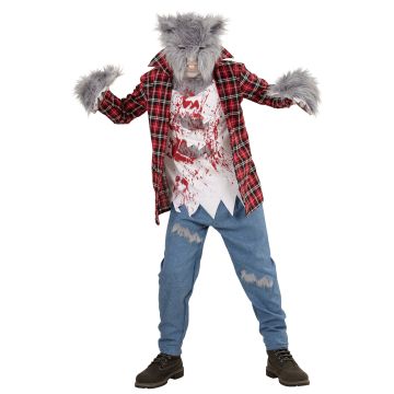 Bloody Werewolf Costume for Boys