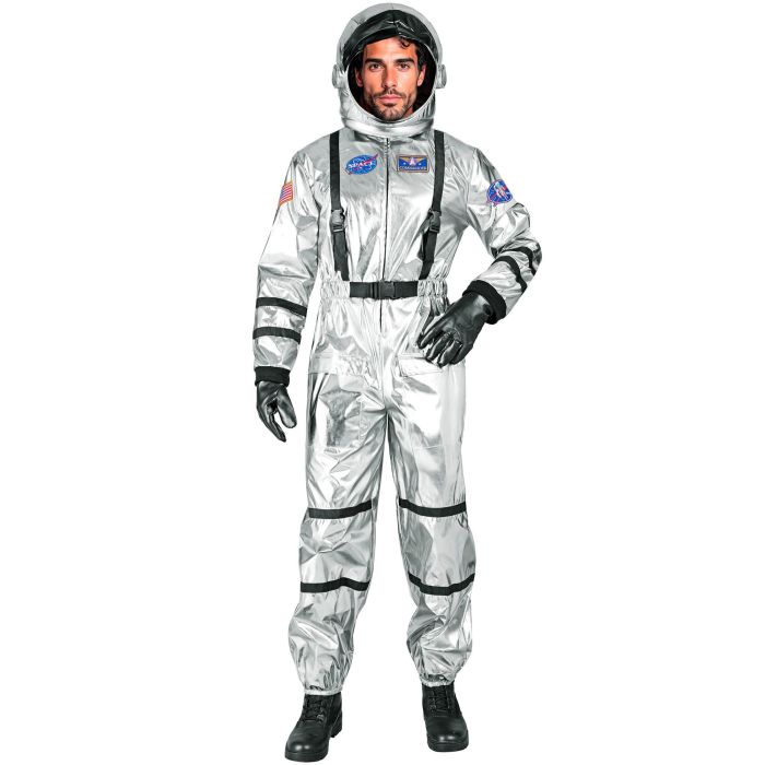 Silver Astronaut Costume for Men