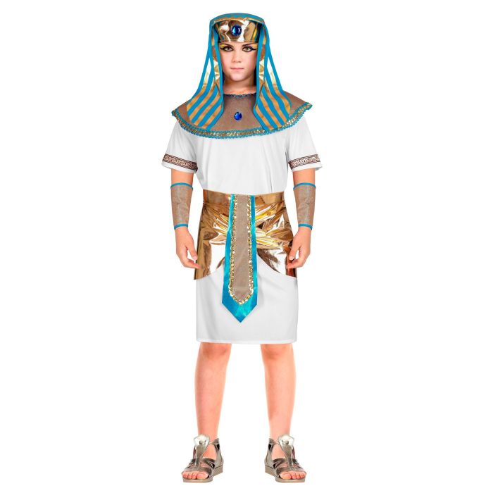 White Pharaoh Costume for Boys