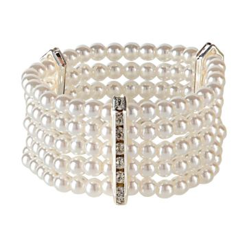 Bead bracelet with stones