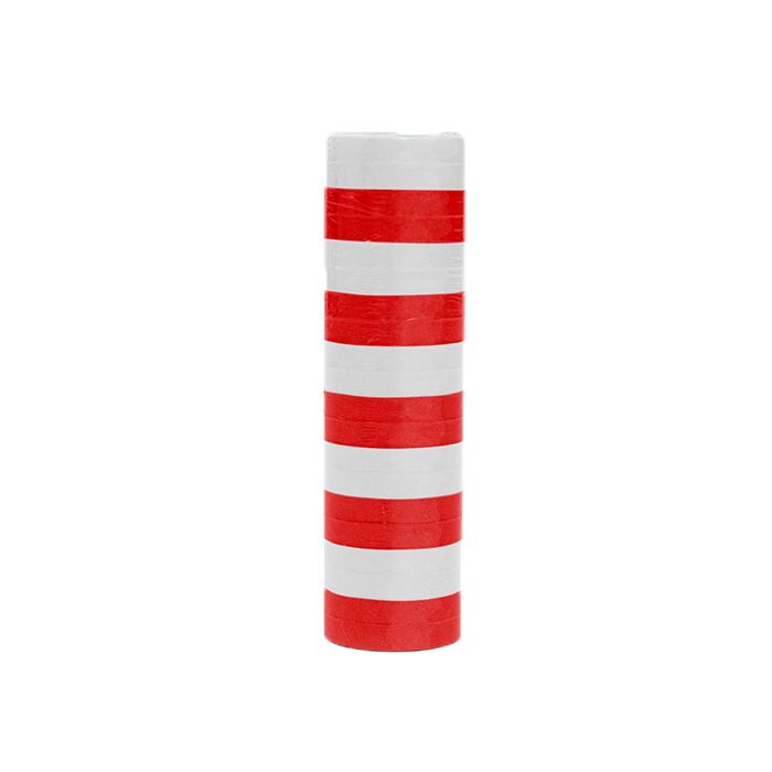 Red & White Streamer - 4 meters