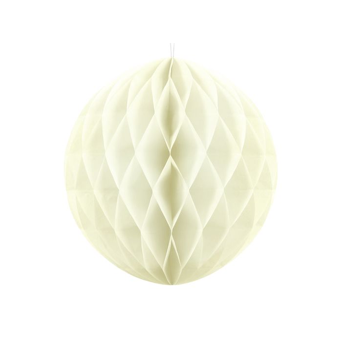 Cream White Honeycomb - 40 cm