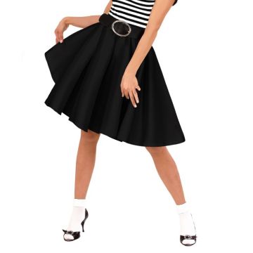 Black rock'n'roll skirt - Onesize