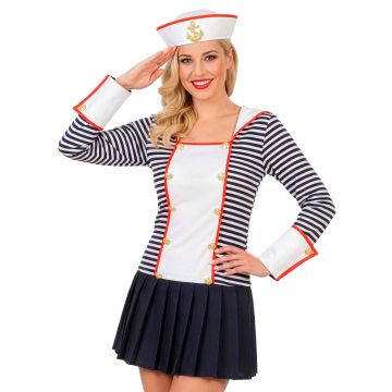 Elegant sailor dress costume