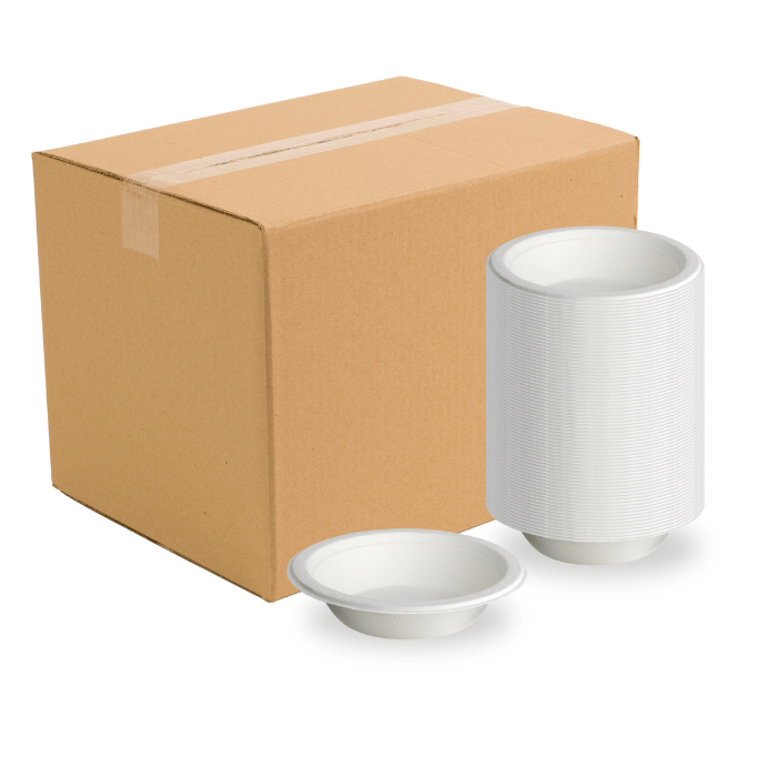 400 ml bowls 200x biodegradable