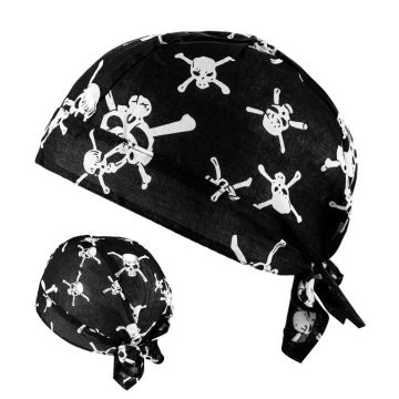 Skull Bandana Black