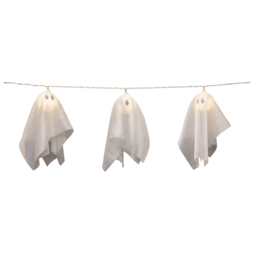 Fabric Ghost String Light 8x - 1.7 metres
