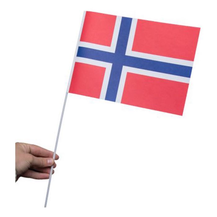 Norway Paper Flags 10x - 40 cm