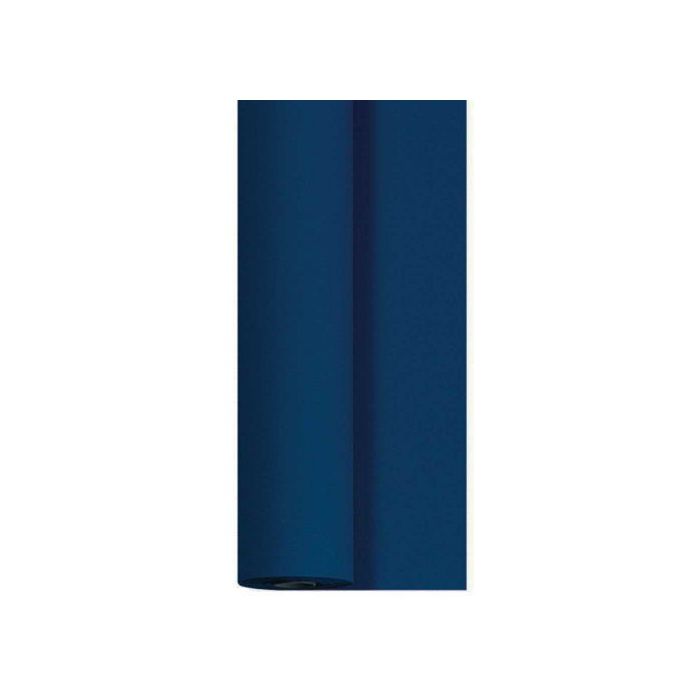 Blue deluxe roll tablecloth fabric-like material 1.2 x 25 metres