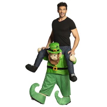 St. Patrick's Day riding Leprechaun costume