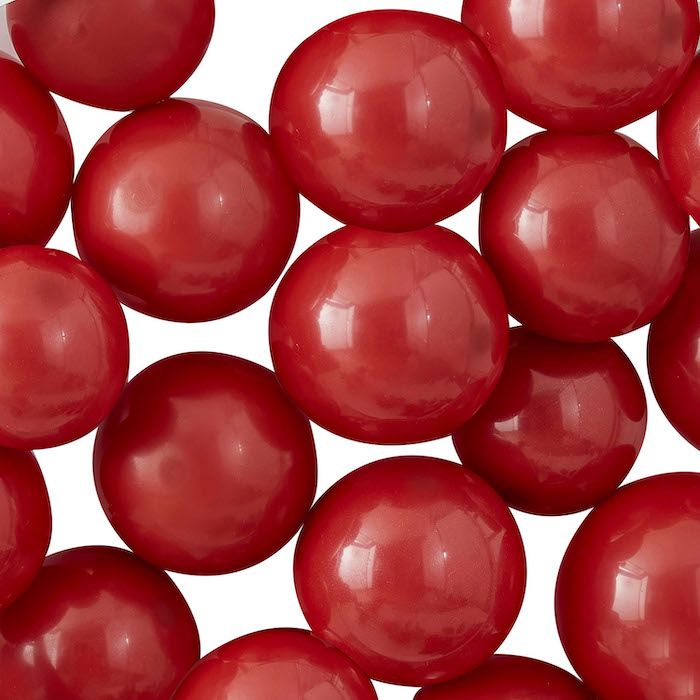 Red Mini Balloons 40x - 12 cm