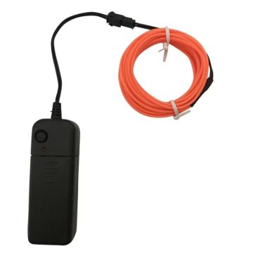 Neon LED wire 3 m orange