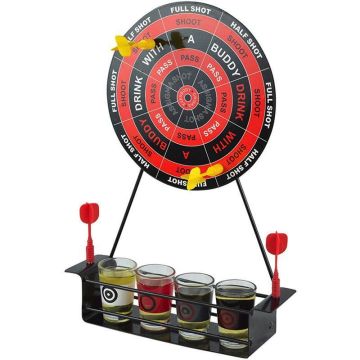 Dart Drinking Game with Shot Glasses
