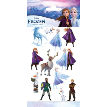 Frozen disposable tattoos 12x