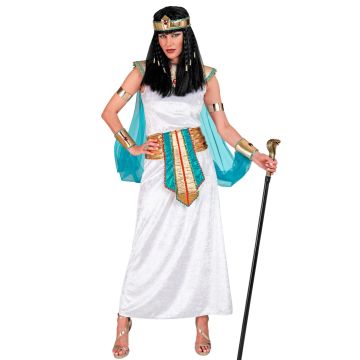 Long Egyptian Queen Dress in White