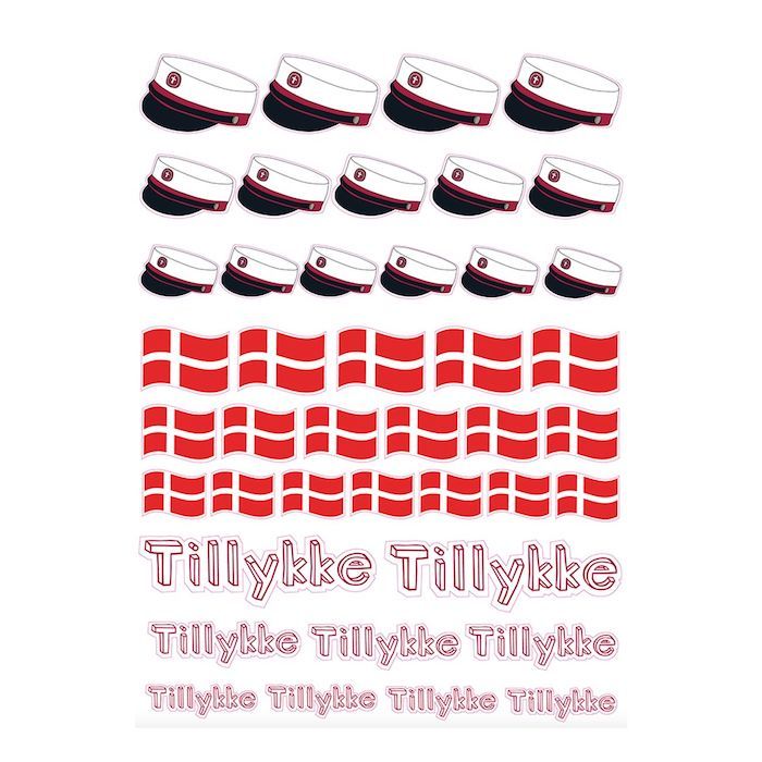 Student Stickers Red