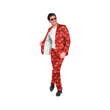 Christmas suit ho ho ho for men
