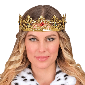 Deluxe Gold Crown - One Size