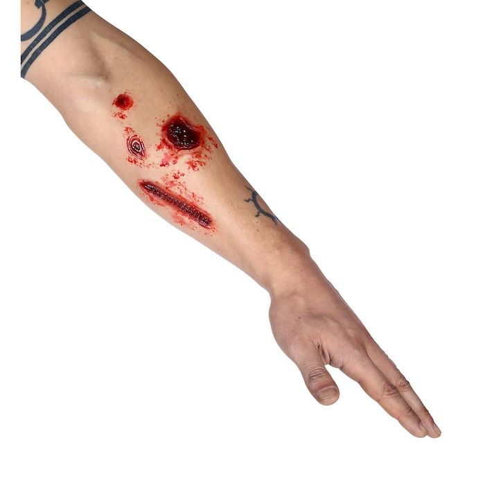 Fake Bloody Wounds 7x