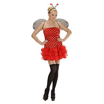 Ladybird Costume for Women - 3 Pieces