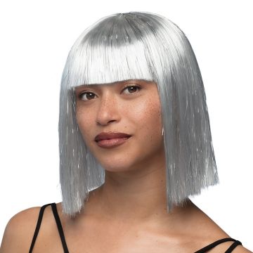 White glamour wig - onesize