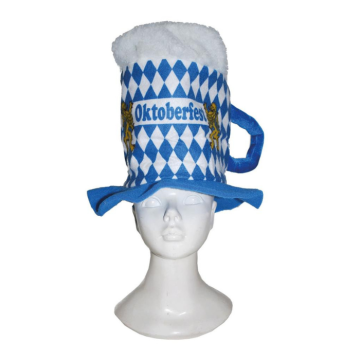 Oktoberfest Beer Glass Hat 