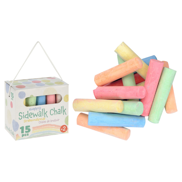 Jumbo chalk pack 15x - 10cm