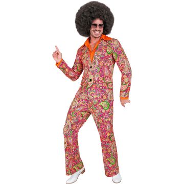 Pink Paisley Suit Costume