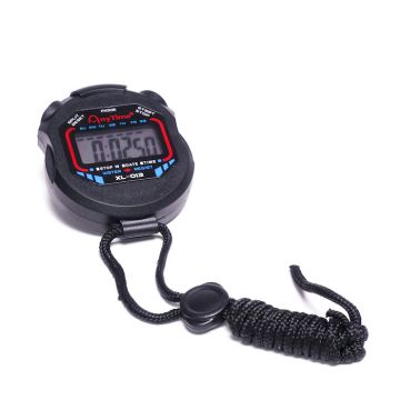 Multifunctional digital stopwatch black